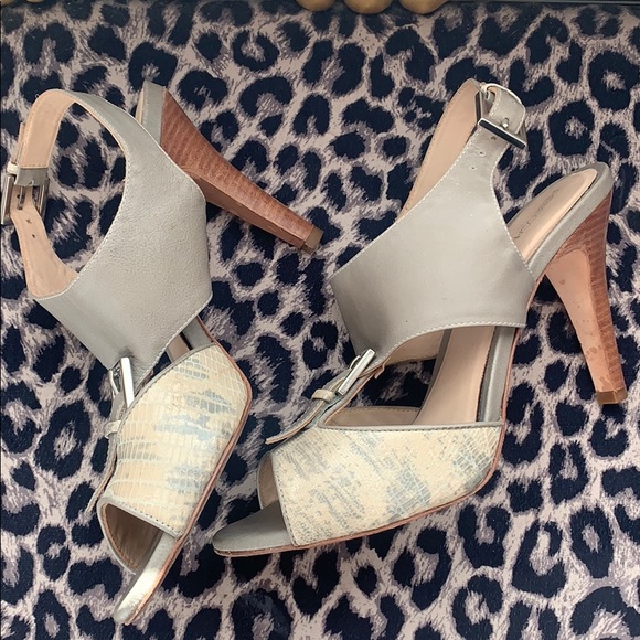 Rebecca Minkoff Leather Buckle Heels - Picture 4 of 5